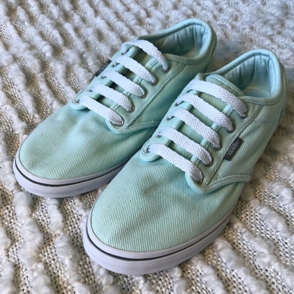 Vans Shoes - Vans Doheny Sneaker Light Mint Size 8